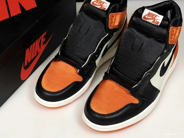 Jordan AV3725-010 Shattered 1 Retro Backboard Satin Air Womens 0706